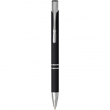 Logo trade advertising product photo of: Moneta soft touch ballpoint pen